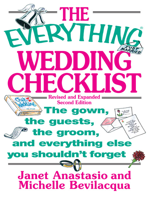 Title details for The Everything Wedding Checklist by Janet Anastasio - Available